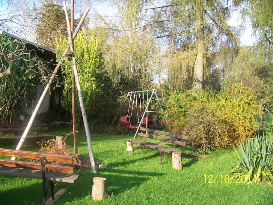 Gartentraum, Feuergrill, Kids-Spielwelt, 4Raeume Hartenstein  Экстерьер фото